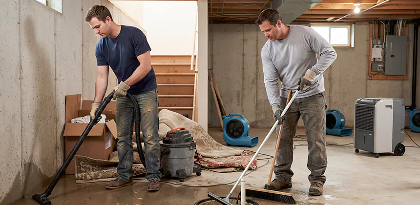 Basement Flood Water Removal in North Salt Lake