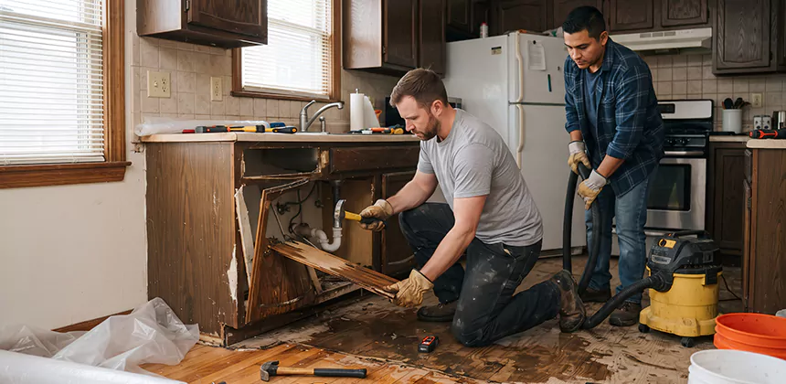 Repairing Water Damaged MDF Cabinets in North Salt Lake