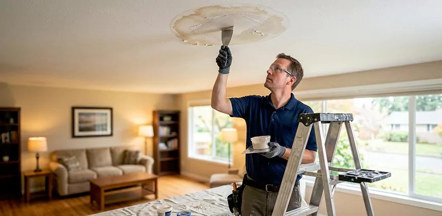 Ceiling Water Stain Repair in North Salt Lake